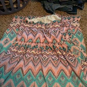 Strapless long dress